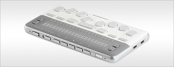 Photo du Bloc-note Braillesense 6 mini 20 cellules