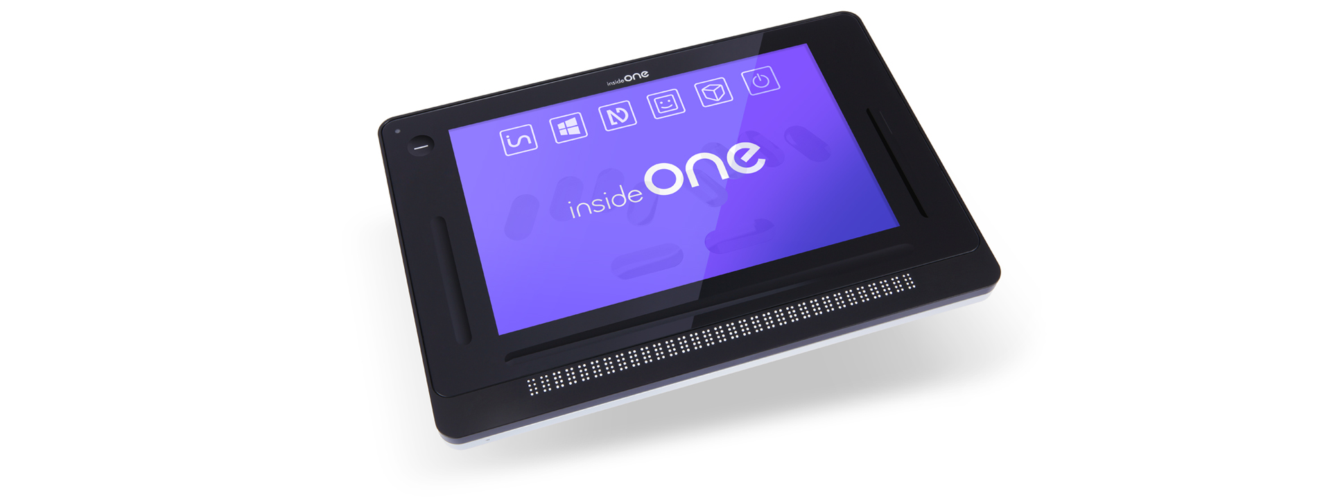 InsideONE, the Braille touch tablet, by insidevision