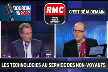 RMC - Les technologies au service des Non-voyants