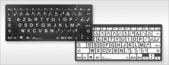 Mini XL Print, mini clavier Bluetooth PC